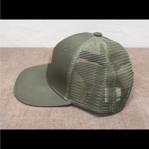 The Original Muck Boot Company Trucker Hat Green Mesh Back Snap Back - Picture 5 of 7